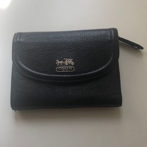 Coach tri-fold Leather Wallet